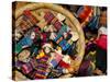 Finger Dolls, Traditional Textiles, Textile Museum, Casa del Tejido, Antigua, Guatemala-Cindy Miller Hopkins-Stretched Canvas