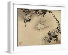 Finger Painting, from an Album of Ten, 1684-Gao Qipei-Framed Giclee Print