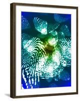 Fingerprints, Computer Artwork-Christian Darkin-Framed Photographic Print