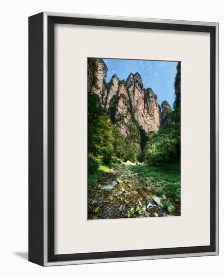 Fingers Above River-Trey Ratcliff-Framed Photographic Print