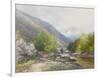 Fingle Bridge on the Teign , C.1895-96-Frederick John Widgery-Framed Giclee Print