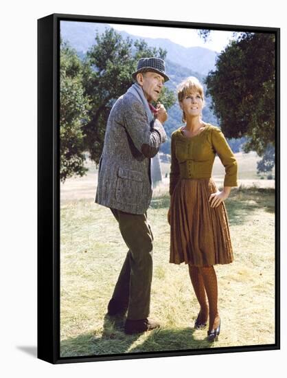 FINIAN'S RAINBOW, 1968 directed by FRANCIS FORD COPPOLA Fred Astaire and Petula Clark (photo)-null-Framed Stretched Canvas