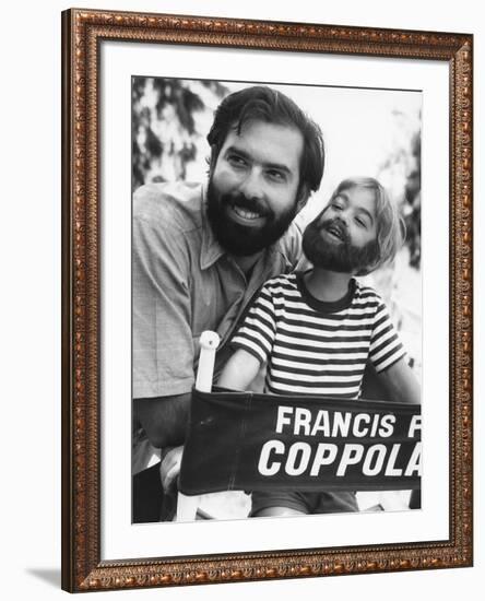 FINIAN'S RAINBOW, 1968 directed by FRANCIS FORD COPPOLA On the set, Francis Ford Coppola (b/w photo-null-Framed Photo