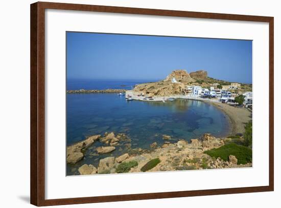 Finiki Beach, Karpathos, Dodecanese, Greek Islands, Greece, Europe-null-Framed Photographic Print