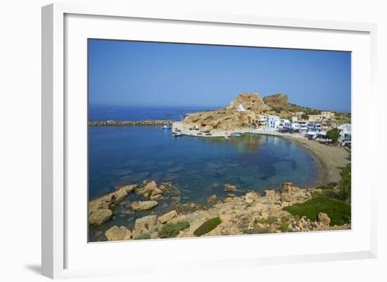 Finiki Beach, Karpathos, Dodecanese, Greek Islands, Greece, Europe-null-Framed Photographic Print