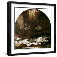 Finis Gloriae Mundi-Juan de Valdes Leal-Framed Art Print