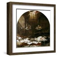 Finis Gloriae Mundi-Juan de Valdes Leal-Framed Art Print