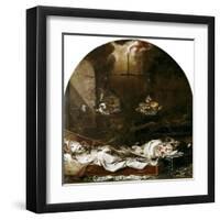 Finis Gloriae Mundi-Juan de Valdes Leal-Framed Art Print