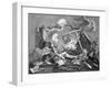 Finis; or, the Tail Piece - The Bathos by William Hogarth-William Hogarth-Framed Giclee Print