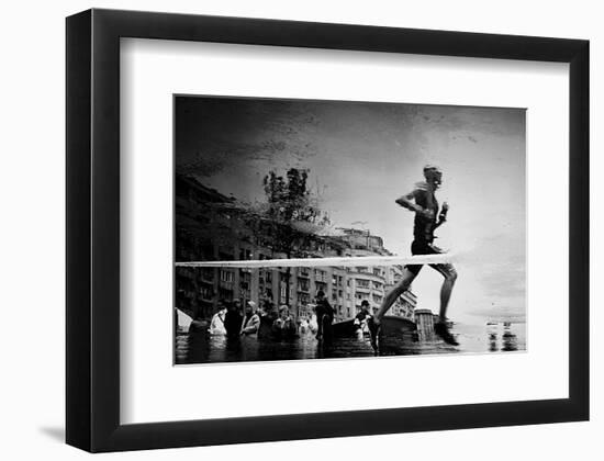 Finish Line-null-Framed Art Print