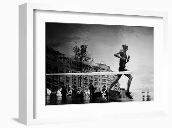 Finish Line-null-Framed Art Print