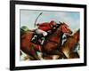 Finish Line-Sydney Edmunds-Framed Giclee Print