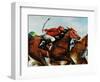 Finish Line-Sydney Edmunds-Framed Giclee Print