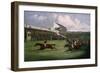 Finish of the Derby in 1865 (Won by Gladiator, Owned by the Count of Legrange)-Henry Thomas Alken-Framed Giclee Print