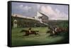 Finish of the Derby in 1865 (Won by Gladiator, Owned by the Count of Legrange)-Henry Thomas Alken-Framed Stretched Canvas