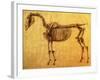 Finished Study for the First Skeletal Table of a Horse, circa 1766-George Stubbs-Framed Giclee Print