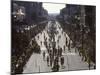 Finishers on Boyleston Street at the 1990 Boston Marathon-null-Mounted Photographic Print