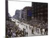 Finishers on Boyleston Street at the 1990 Boston Marathon-null-Mounted Photographic Print