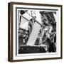 Finishing : Pulling Down Cloth at James Chadwick and Co, Lancashire-Henry Grant-Framed Photographic Print