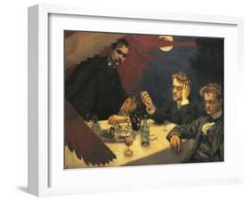 Finland, the Symposium, the Problem, 1894-null-Framed Giclee Print