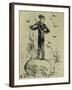 Finland, Turku, Finnish Composer and Violinist Jean Sibelius-null-Framed Giclee Print