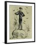 Finland, Turku, Finnish Composer and Violinist Jean Sibelius-null-Framed Giclee Print