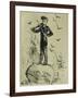 Finland, Turku, Finnish Composer and Violinist Jean Sibelius-null-Framed Giclee Print