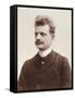 Finland, Turku, Finnish Composer and Violinist Jean Sibelius-null-Framed Stretched Canvas