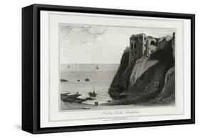 Finlater Castle, Banffshire-William Daniell-Framed Stretched Canvas