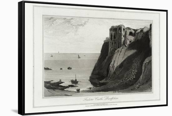 Finlater Castle, Banffshire-William Daniell-Framed Stretched Canvas