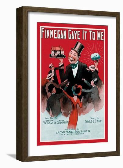 Finnegan Gave It To Me-null-Framed Art Print