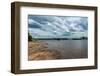 Finnish Lapland, Tornio Bridge over the Torne River.-Claudine Van Massenhove-Framed Photographic Print