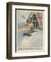 Finnish Parachutist Jumps with His Dog-Vittorio Pisani-Framed Photographic Print