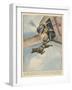 Finnish Parachutist Jumps with His Dog-Vittorio Pisani-Framed Photographic Print