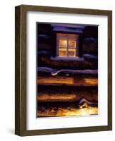 Finnish's Window, Lapland, Finland-Daisy Gilardini-Framed Photographic Print