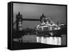 Finnpartner Ferry at Tower Bridge-null-Framed Stretched Canvas