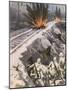 Finns Destroy Railway-null-Mounted Art Print