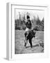 Finns Playing Kykka, the National Game, 1936-null-Framed Giclee Print