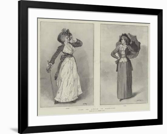 Fins De Siecle in Fashions-George Adolphus Storey-Framed Giclee Print