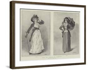 Fins De Siecle in Fashions-George Adolphus Storey-Framed Giclee Print