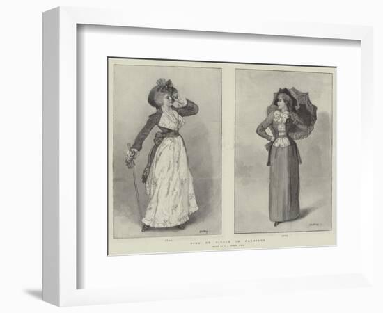 Fins De Siecle in Fashions-George Adolphus Storey-Framed Giclee Print