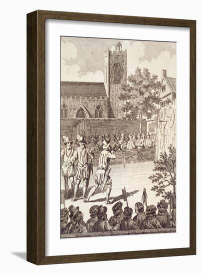 Finsbury Fields, London, C1600-null-Framed Giclee Print