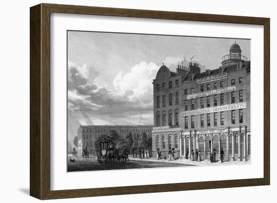 Finsbury Square-Thomas H Shepherd-Framed Art Print