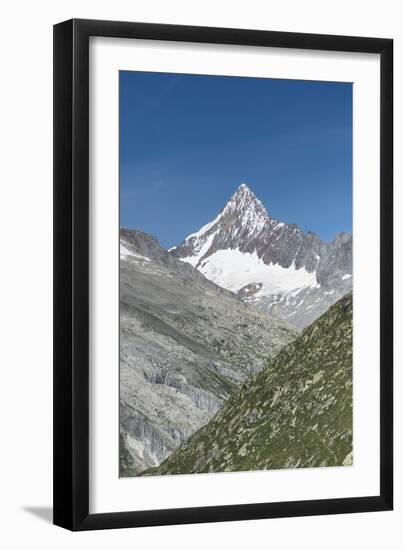Finsteraarhorn, Switzerland, Valais-Frank Fleischmann-Framed Photographic Print