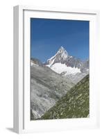 Finsteraarhorn, Switzerland, Valais-Frank Fleischmann-Framed Photographic Print