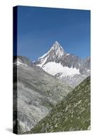 Finsteraarhorn, Switzerland, Valais-Frank Fleischmann-Stretched Canvas