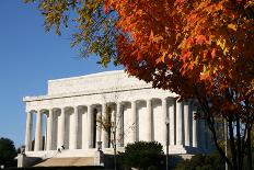 Lincoln Memorial in Autumn-fintastique-Photographic Print