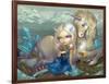 Fiona and the Unicorn-Jasmine Becket-Griffith-Framed Art Print