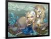 Fiona and the Unicorn-Jasmine Becket-Griffith-Framed Art Print