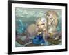 Fiona and the Unicorn-Jasmine Becket-Griffith-Framed Art Print